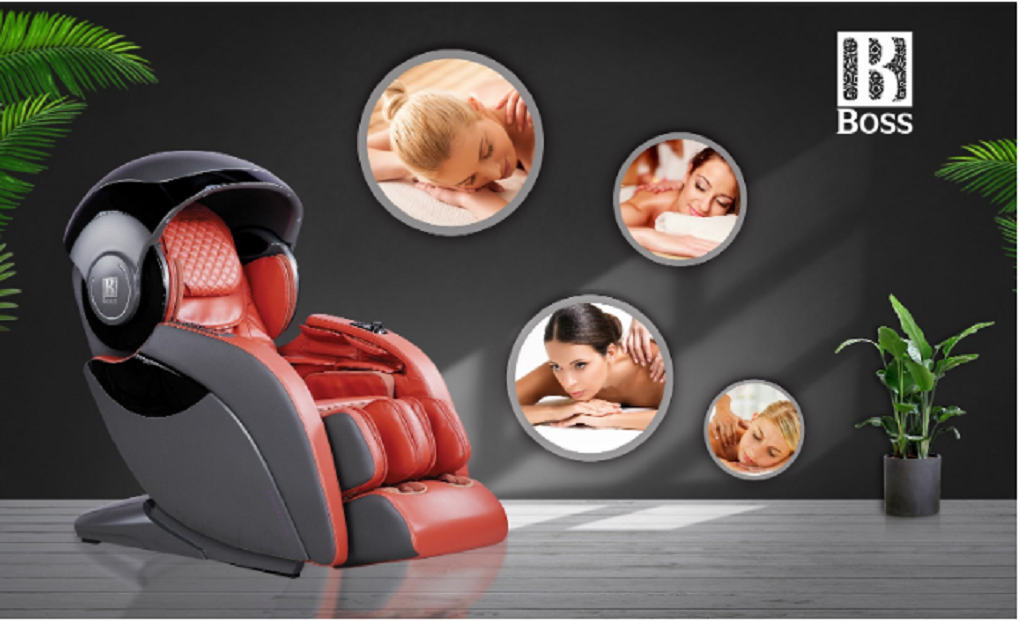 Chữa đau nhức chân bằng ghế massage thông minh